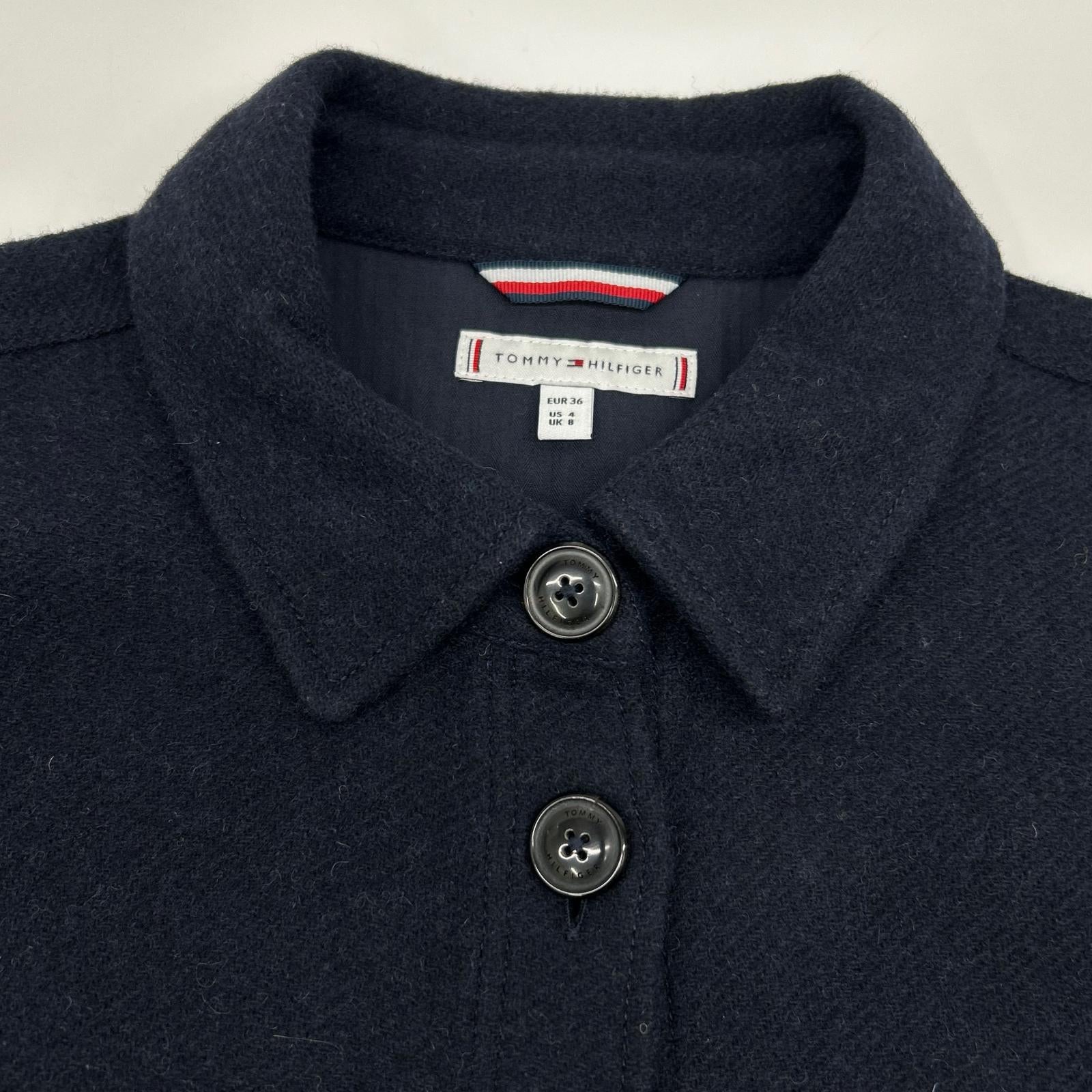 TOMMYHILFIGER トミーヒルフィガー ネイビー ウール ジャケット ジャケット