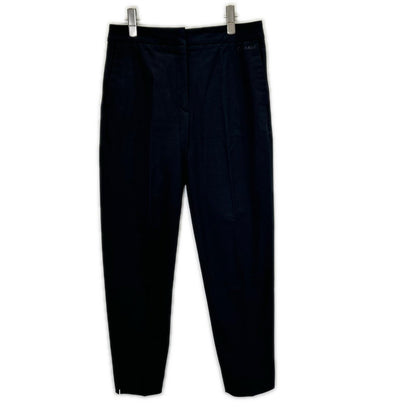 CalvinKlein カルバンクライン ブラック センタープレス シガレットパンツ ボトムス