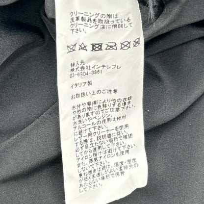 EMMETI エンメティー グレー ラムスキン JURI ユリ シングルライダースジャケット ジャケット
