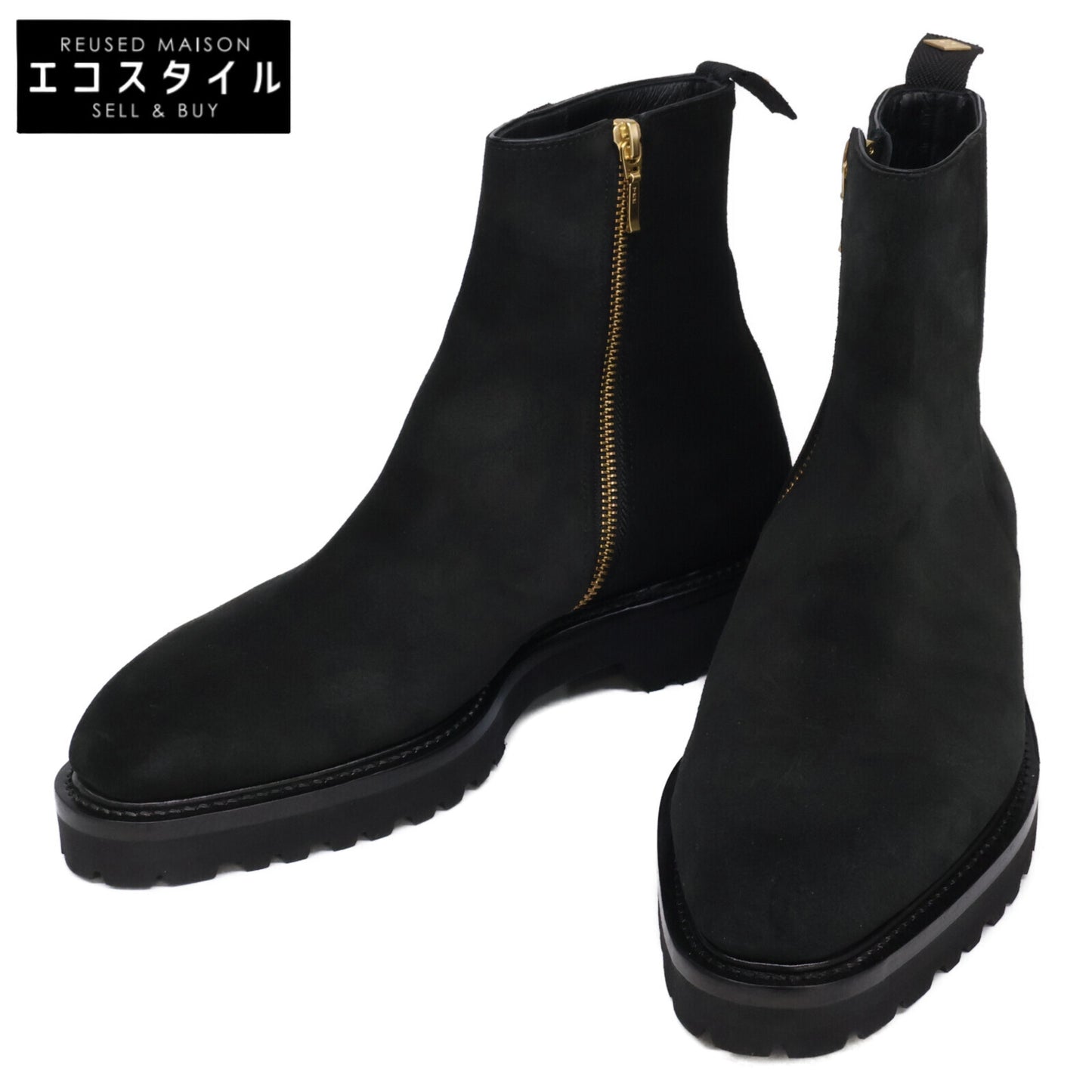 WH ダブルエイチ 【菅原靴店×ナノユニバース別注】WHSN-0777G EVEREST/エベレスト ゴールドサイドジップブーツ シューズ