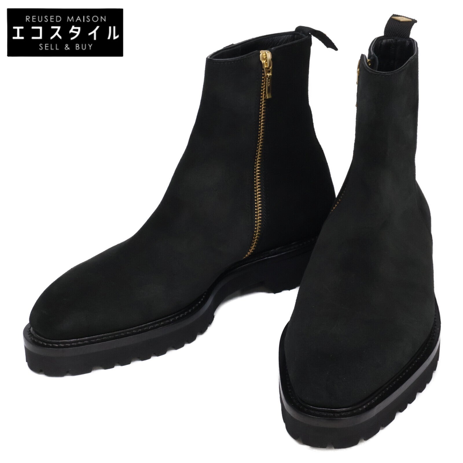 WH ダブルエイチ 【菅原靴店×ナノユニバース別注】WHSN-0777G EVEREST/エベレスト ゴールドサイドジップブーツ シューズ