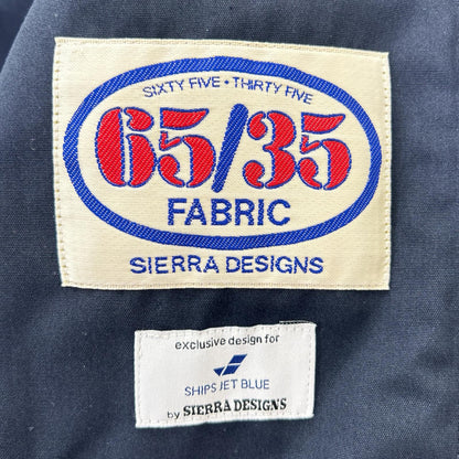 SIERRA DESIGNS Sierra Designs 【Exclusive for SHIPS JET BLUE】Black Full-Zip Mountain Parka Top