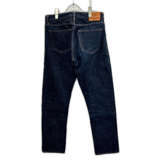 JAPAN BLUE JEANS ジャパンブルージーンズ J366 インディゴ CIRCLE コットン カーフレザーパッチ ジップフライ デニムパンツ ボトムス
