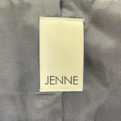 JENNE ジェンヌ ブラック バイカラージャケット ジャケット