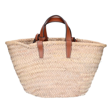 CELINE セリーヌ 【美品】ティーン CELINE クラシック パニエ / ラフィア＆カーフスキン かごバッグ トートバッグ