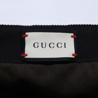 GUCCI グッチ 【美品】200035 GGキャンバス シェリーライン キャップ 帽子