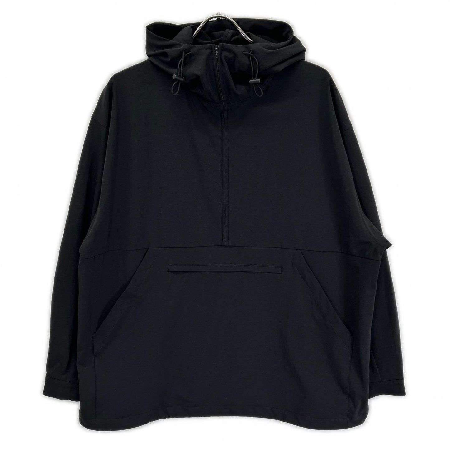 CLANE クラネ 24SS ブラック PACKABLE RASH GUARD HALF ZIP マウンテンパーカ トップス
