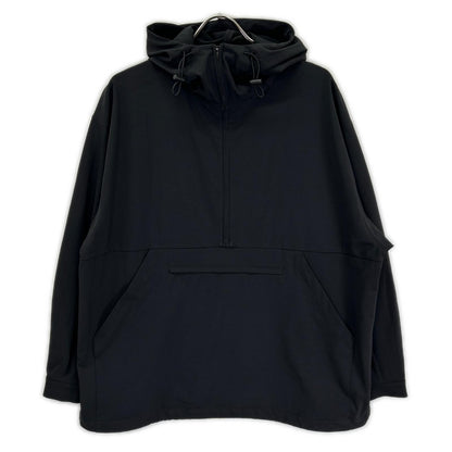 CLANE クラネ 24SS ブラック PACKABLE RASH GUARD HALF ZIP マウンテンパーカ トップス