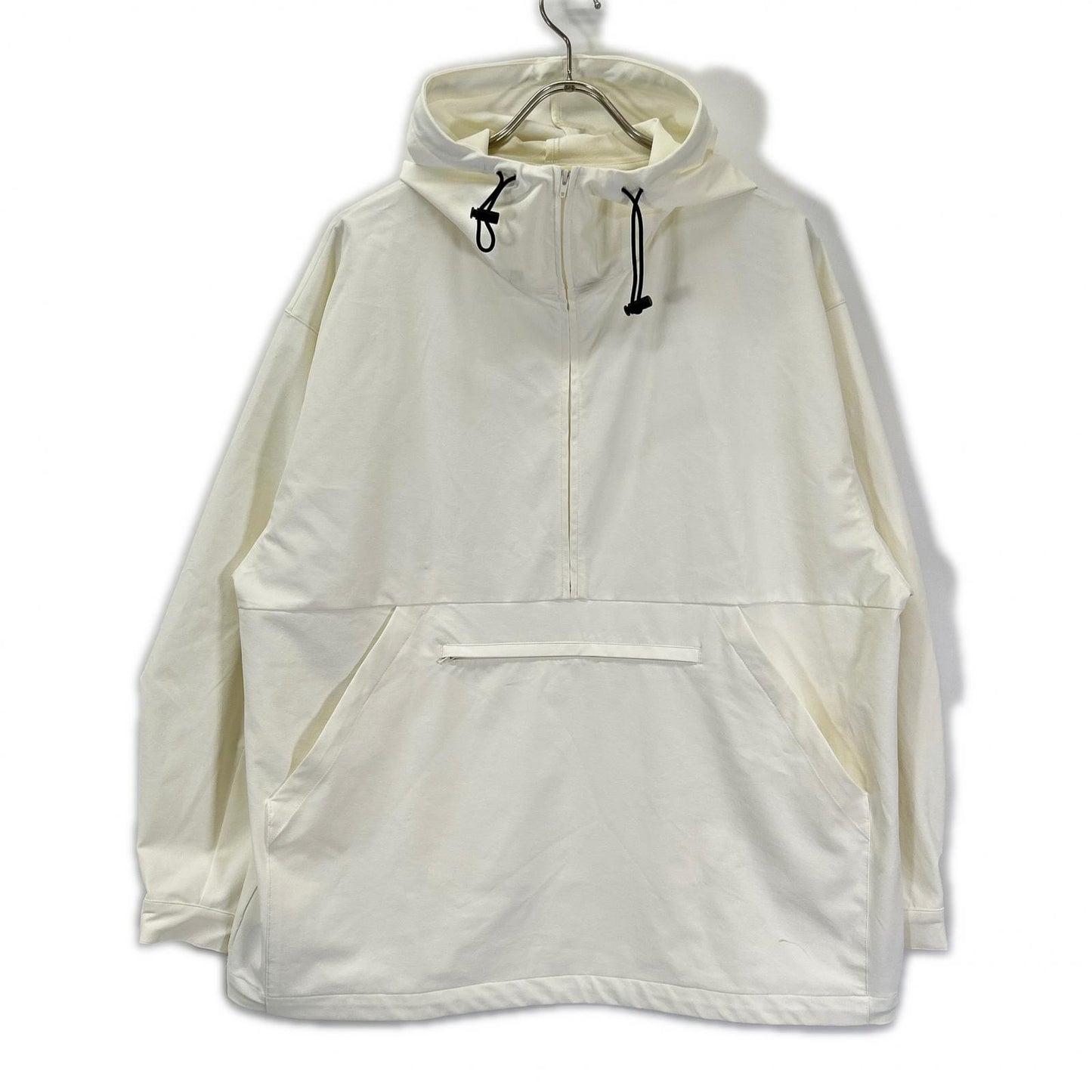 CLANE クラネ 24SS ホワイト PACKABLE RASH GUARD HALF ZIP マウンテンパーカ ジャケット