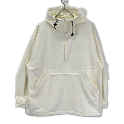CLANE クラネ 24SS ホワイト PACKABLE RASH GUARD HALF ZIP マウンテンパーカ ジャケット