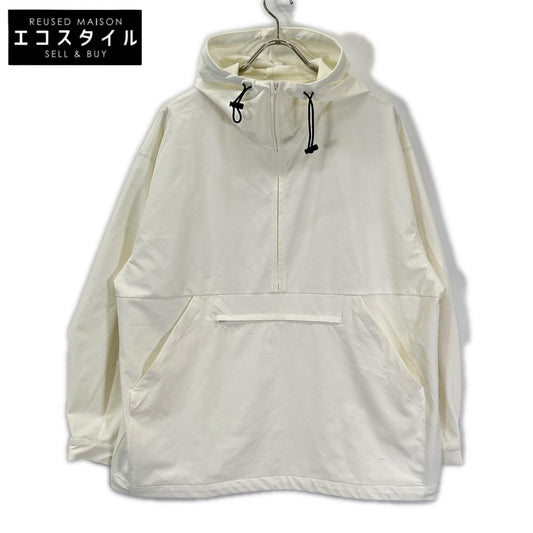 CLANE クラネ 24SS ホワイト PACKABLE RASH GUARD HALF ZIP マウンテンパーカ ジャケット