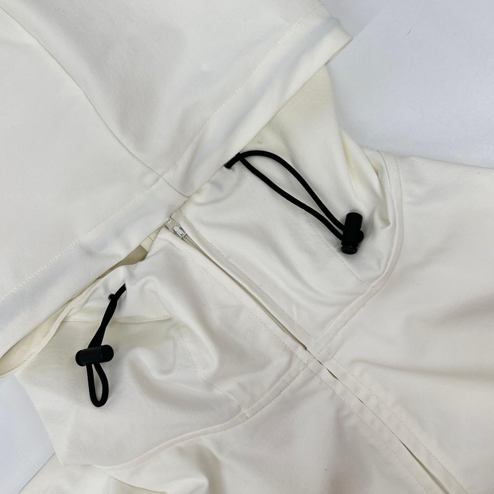 CLANE クラネ 24SS ホワイト PACKABLE RASH GUARD HALF ZIP マウンテンパーカ ジャケット