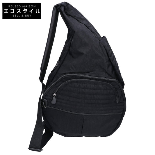 Healthy Back Bag ヘルシーバックバッグ テクスチャードナイロン しずく型デザイン ボディバッグ