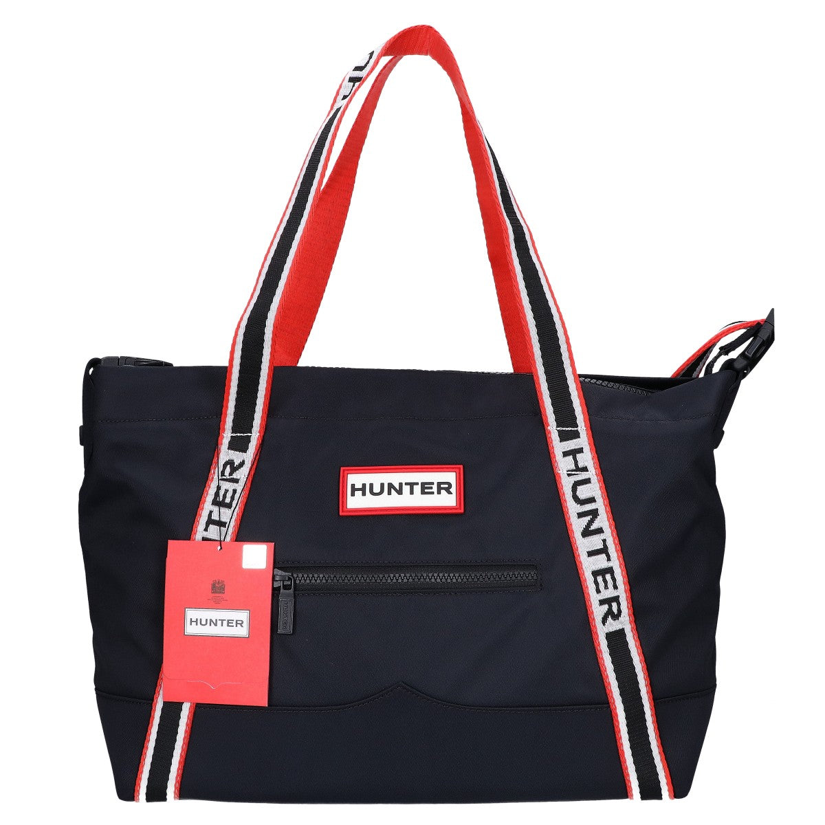 HUNTER ハンター 【新品同様】NILON MIDI TOPCLIP TOTE ナイロン ミディアム トップクリップ 2WAYショルダー トートバッグ