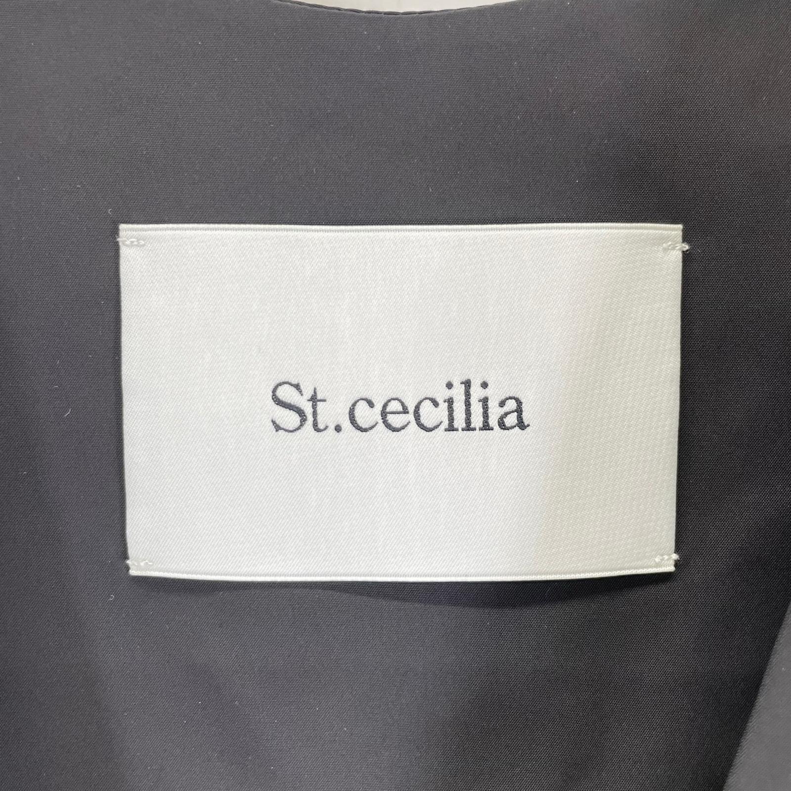 ST.cecilia セントセシリア ブラック バルーンジレ ベスト