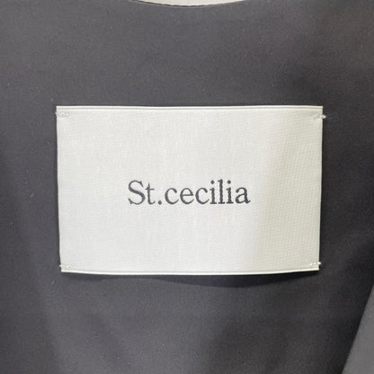 ST.cecilia セントセシリア ブラック バルーンジレ ベスト