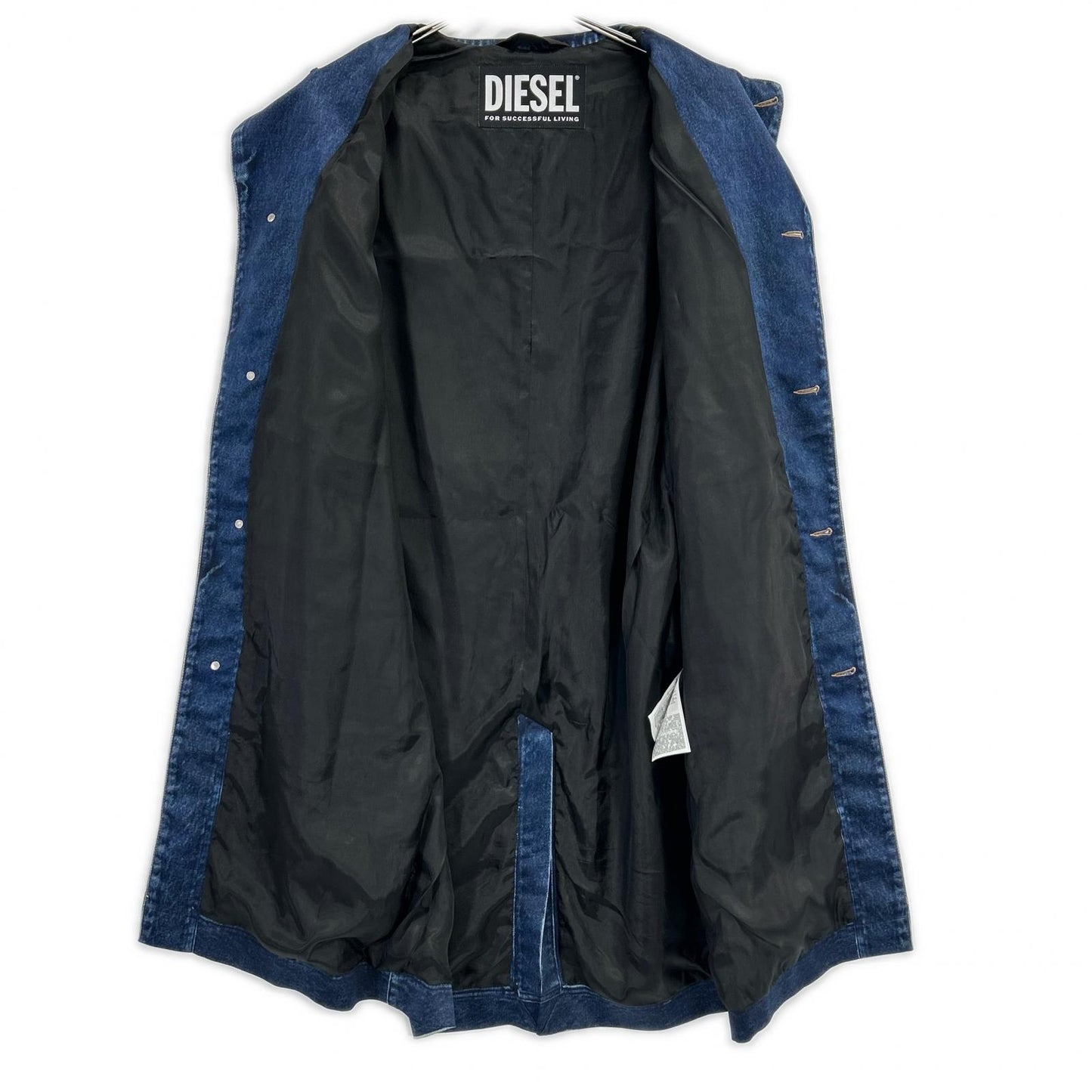 DIESEL ディーゼル A06066 22SS ブルー G-KOEN デニム転写コート コート