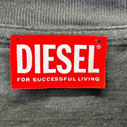 DIESEL ディーゼル グレー T-BUXT-N4 ハートプリントTシャツ トップス
