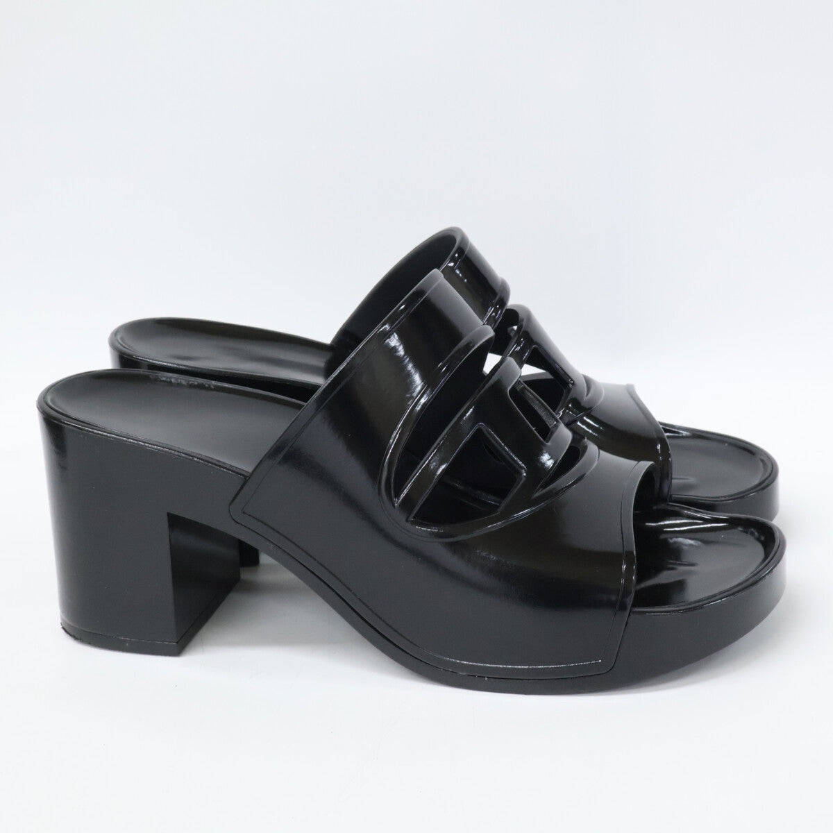 DIESEL ディーゼル 【美品】SA-BONNIE オーバルD スライドサンダル シューズ