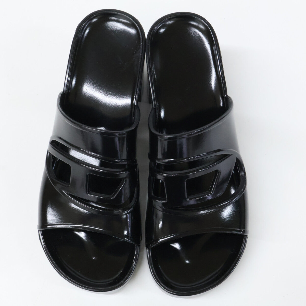 DIESEL ディーゼル 【美品】SA-BONNIE オーバルD スライドサンダル シューズ