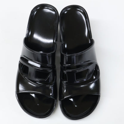 DIESEL ディーゼル 【美品】SA-BONNIE オーバルD スライドサンダル シューズ
