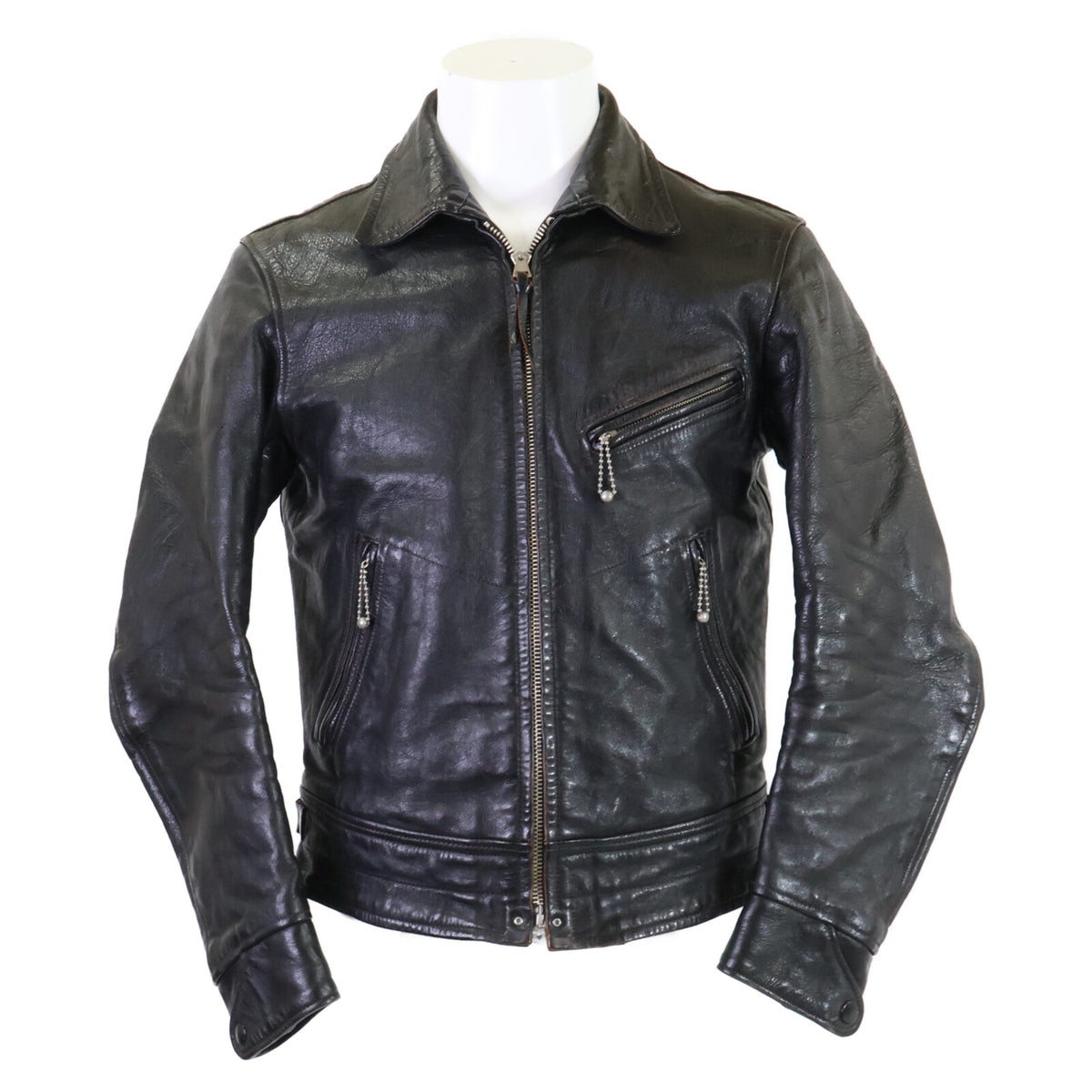 BOOTLEGGERS ブートレガーズ MULHOLLAND マルホランド 茶芯 ホースハイド シングルモーターサイクルジャケット ジャケット