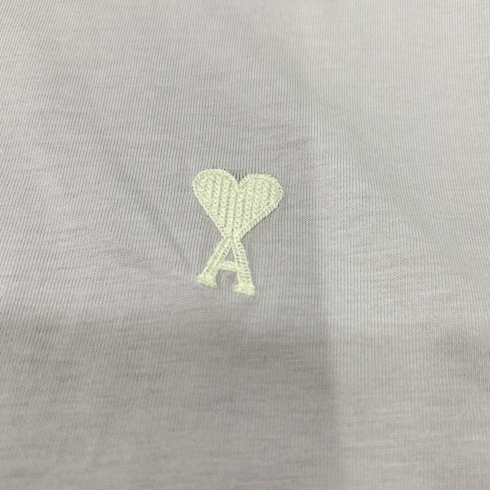 AMI PARIS アミパリス HTS060.724 ライトパープル Ami de Coeur Tシャツ トップス
