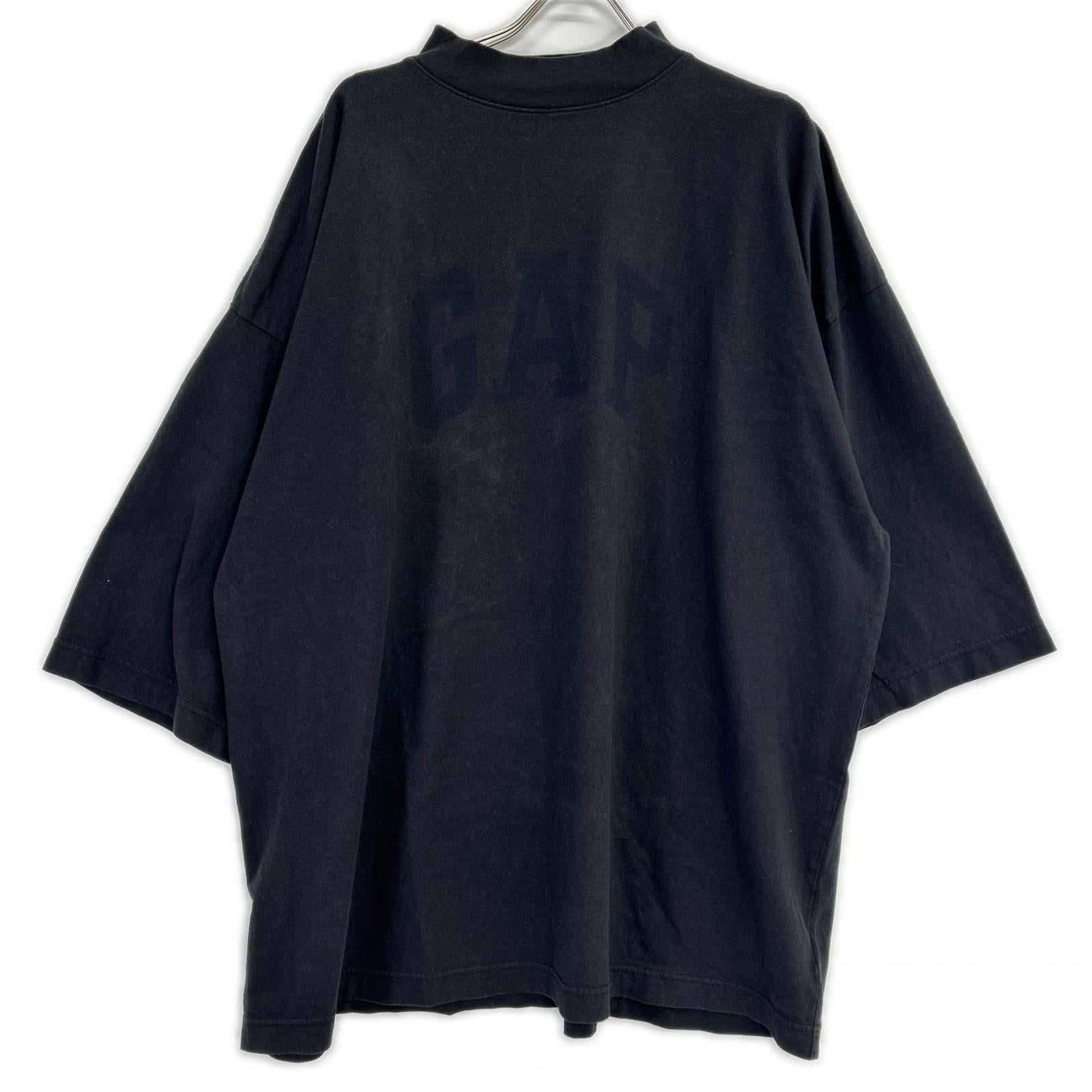 YEEZY イージー 【×GAP】719615 ブラック ENGINEERED BY BALENCIAGA DOVE Tシャツ トップス