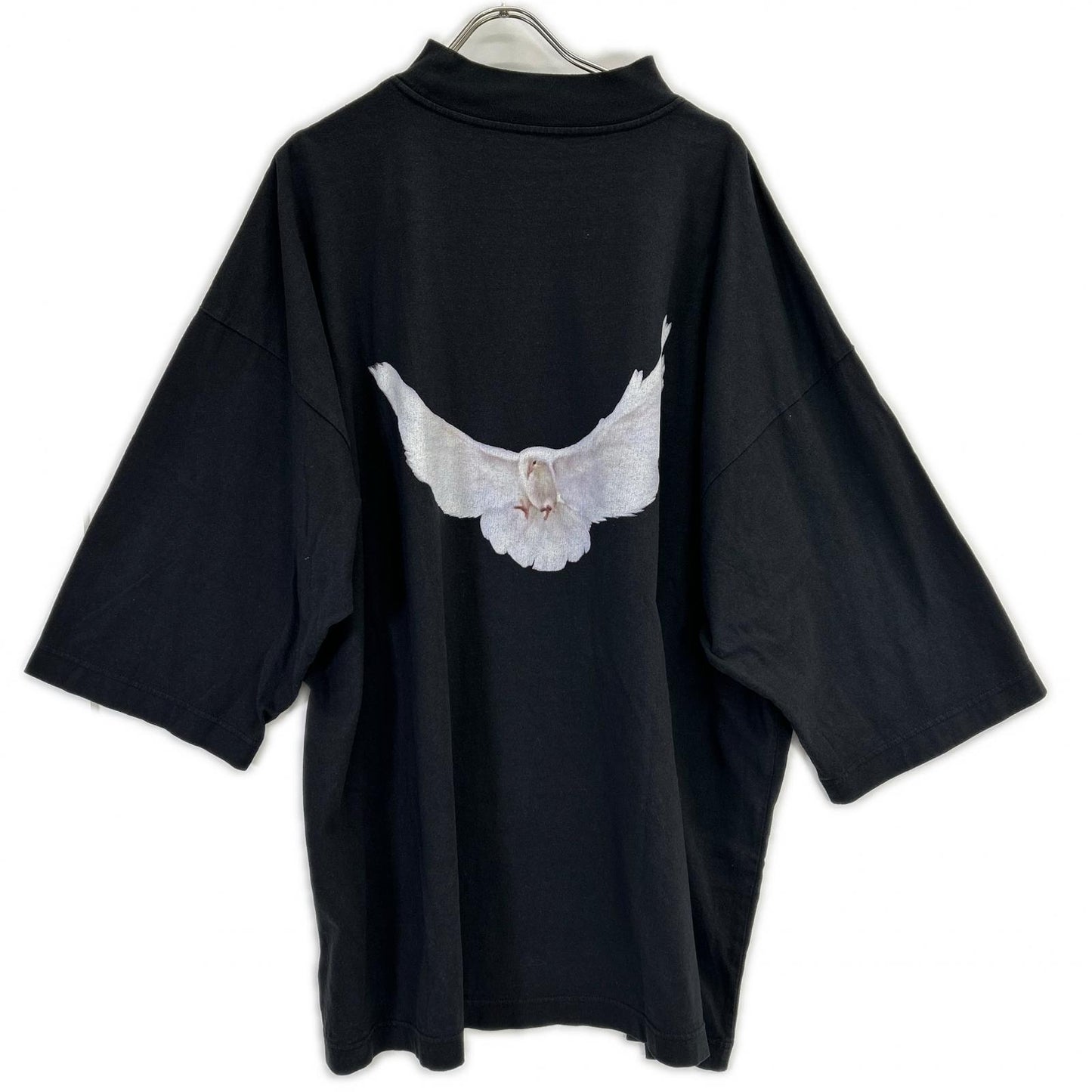 YEEZY イージー 【×GAP】719615 ブラック ENGINEERED BY BALENCIAGA DOVE Tシャツ トップス