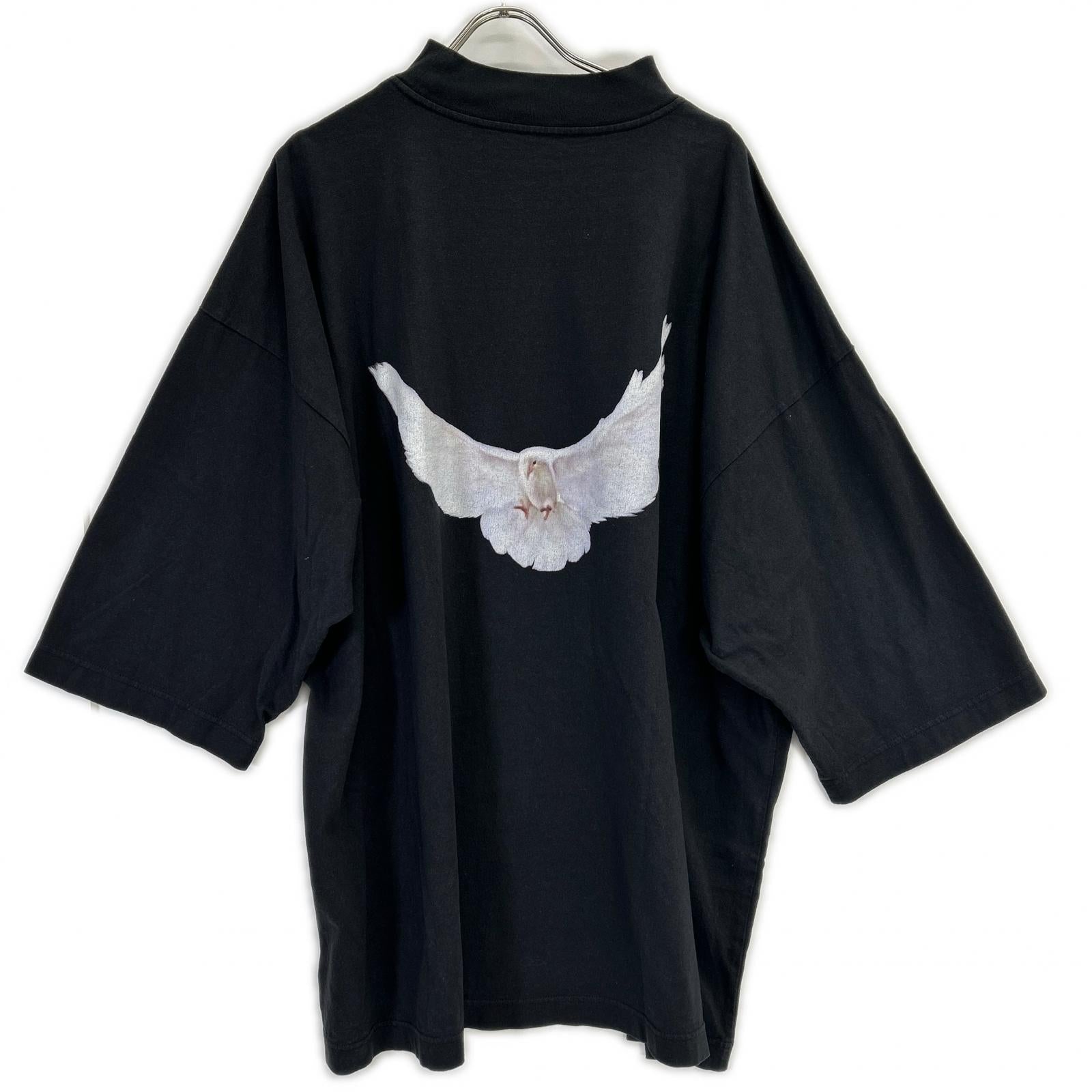 YEEZY イージー 【×GAP】719615 ブラック ENGINEERED BY BALENCIAGA DOVE Tシャツ トップス