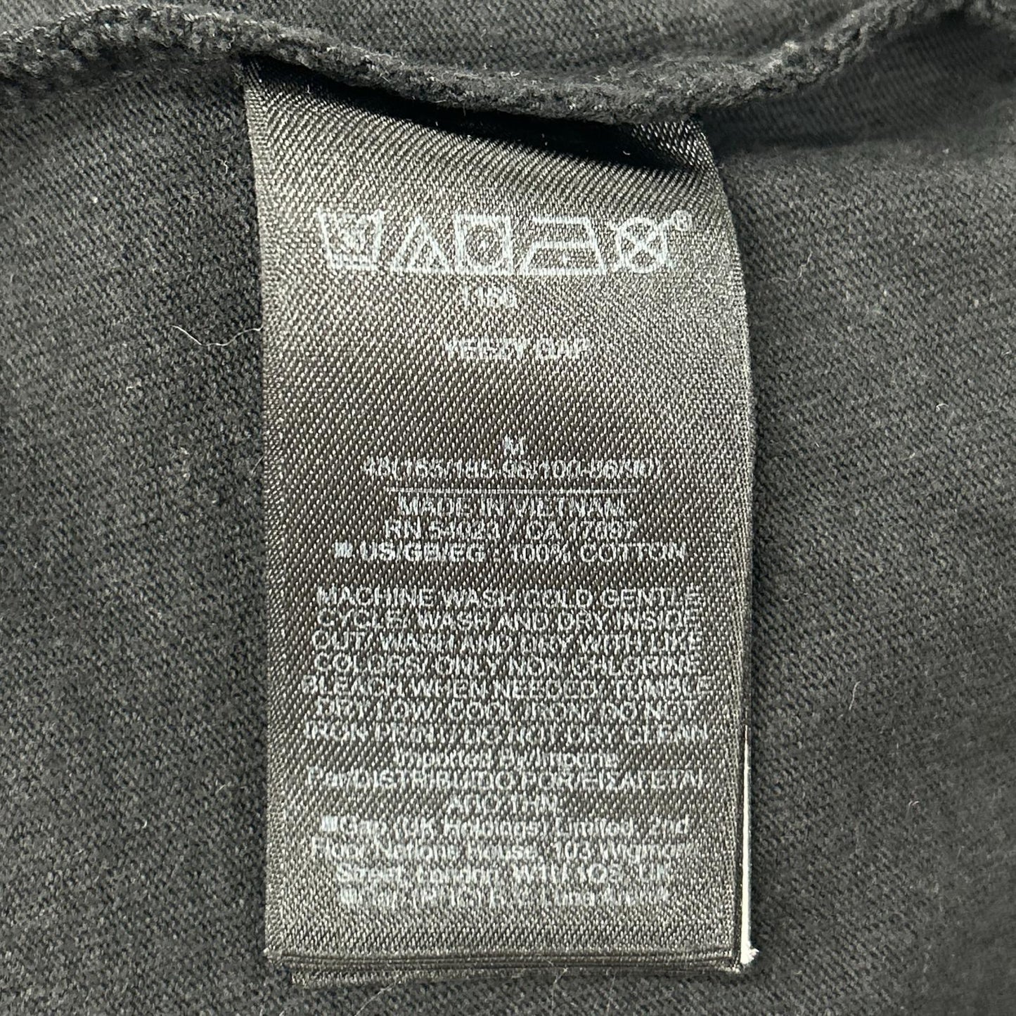YEEZY イージー 【×GAP】719615 ブラック ENGINEERED BY BALENCIAGA DOVE Tシャツ トップス