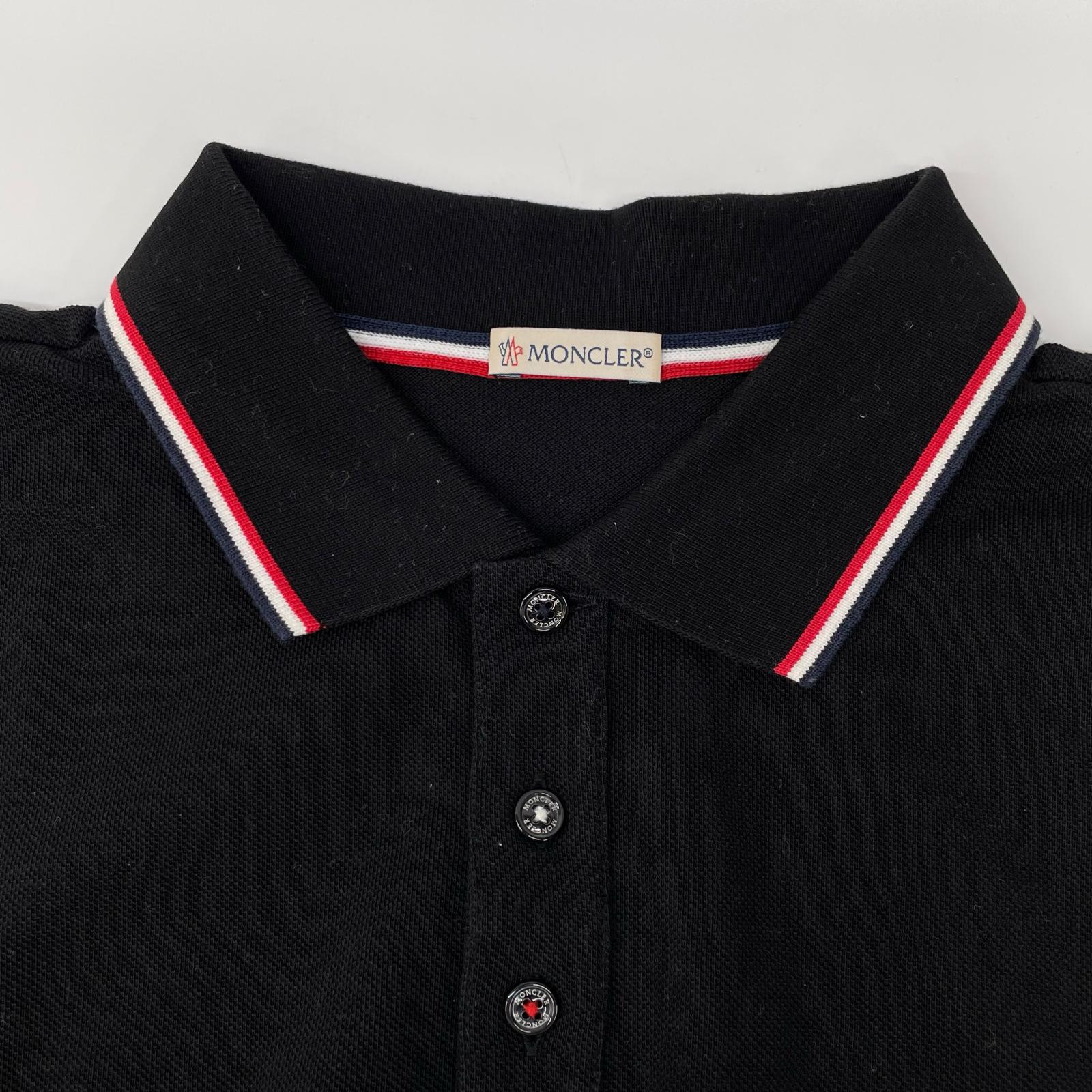 MONCLER モンクレール MAGLIA POLO MANICA CORTA ロゴワッペン ポロシャツ トップス