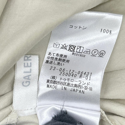 GALERIE VIE Galerie Vie gray cotton crew-neck dress dress