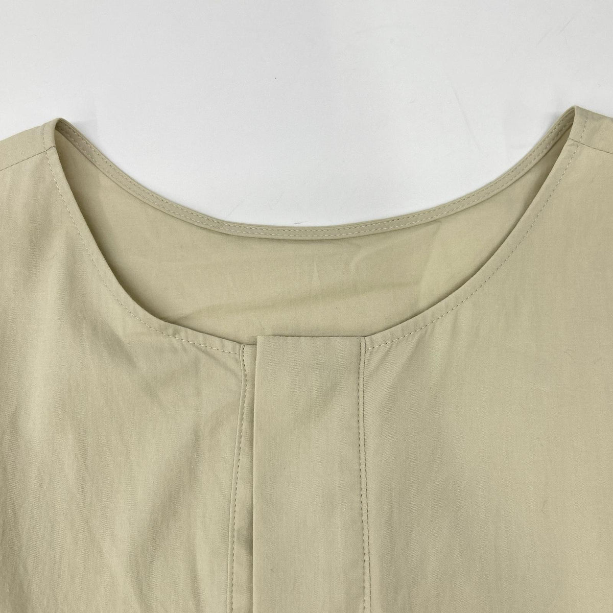 GALERIE VIE Galerie Vie gray cotton crew-neck dress dress