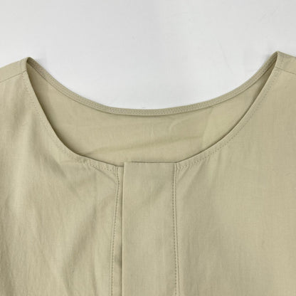 GALERIE VIE Galerie Vie gray cotton crew-neck dress dress