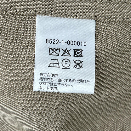 conte コンテ 8522-1-000010 ベージュ リネン混 サファリ ジャケット トップス
