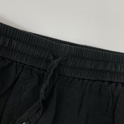 conte コンテ 8514-1-000028 ブラック フィブリル イージー ワイドパンツ ボトムス