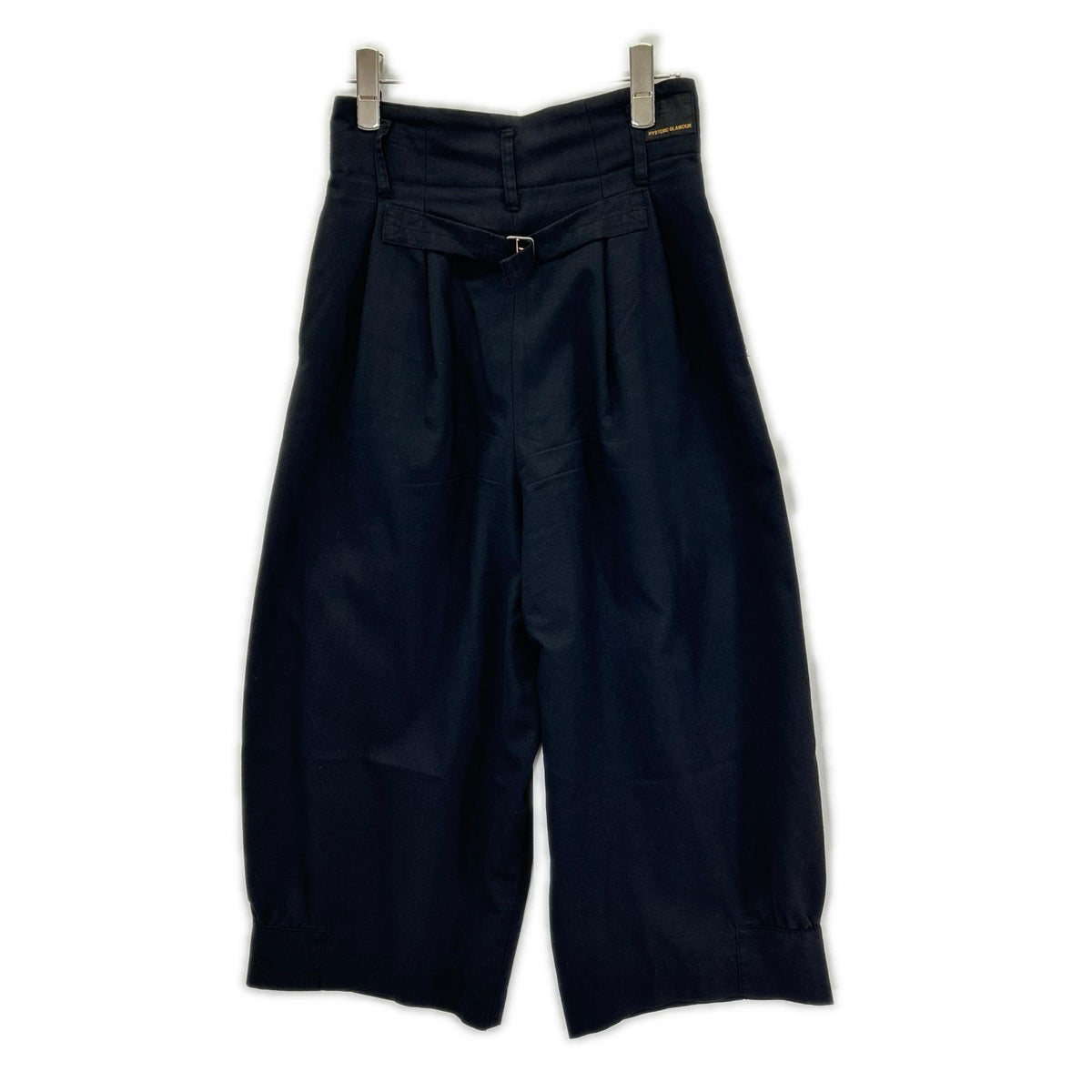 HYSTERIC GLAMOUR ヒステリックグラマー ブラック PSYCHEDELIC CONCHO ワイドパンツ ボトムス