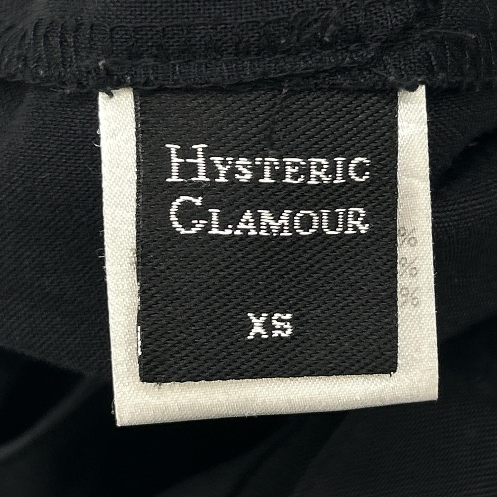 HYSTERIC GLAMOUR ヒステリックグラマー ブラック PSYCHEDELIC CONCHO ワイドパンツ ボトムス