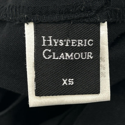 HYSTERIC GLAMOUR ヒステリックグラマー ブラック PSYCHEDELIC CONCHO ワイドパンツ ボトムス