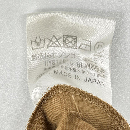 HYSTERIC GLAMOUR ヒステリックグラマー ブラウン PSYCHEDELIC CONCHO ワイドパンツ ボトムス