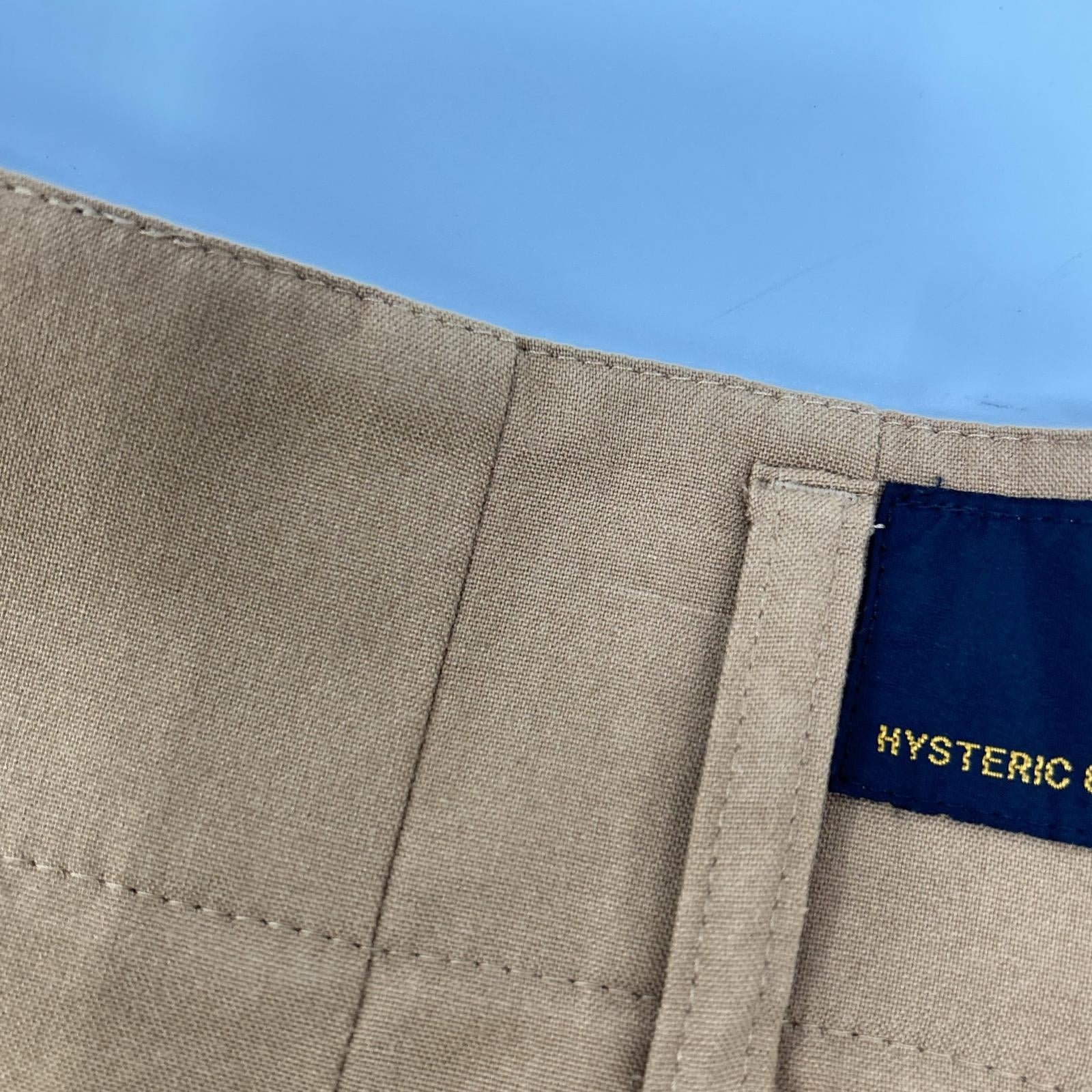 HYSTERIC GLAMOUR ヒステリックグラマー ブラウン PSYCHEDELIC CONCHO ワイドパンツ ボトムス