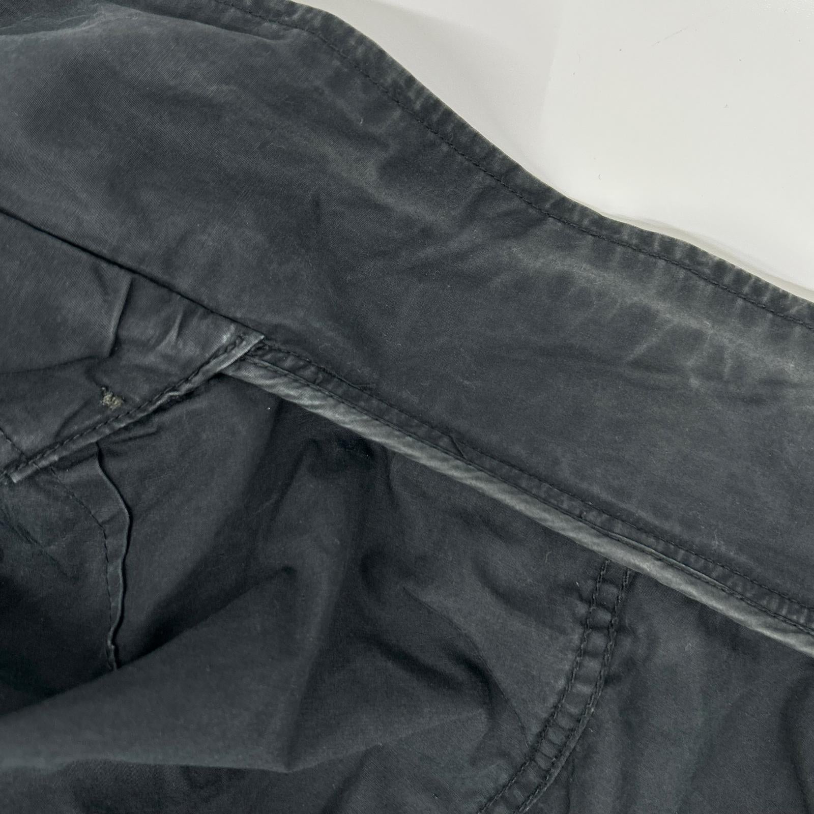 HYSTERIC GLAMOUR ヒステリックグラマー ブラック コットン100 ロゴパッチ モッズコート コート