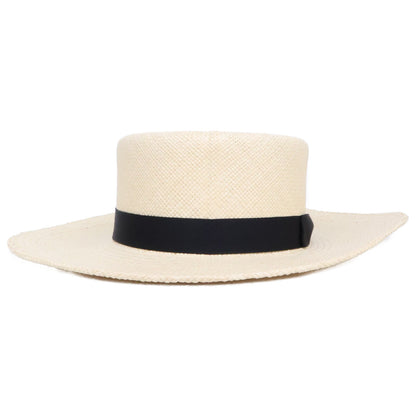SINME シンメ x Saravah Hat サラヴァハット 【美品】植物繊維 パナマハット 帽子