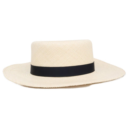 SINME シンメ x Saravah Hat サラヴァハット 【美品】植物繊維 パナマハット 帽子