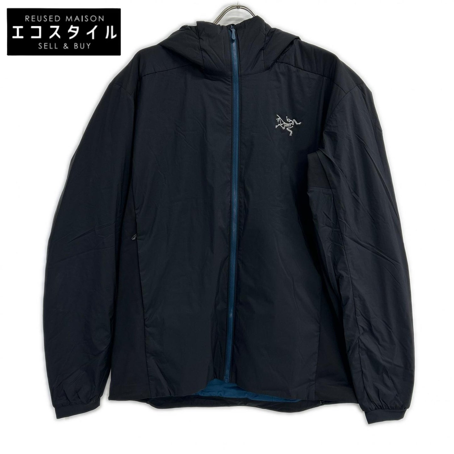 ARC'TERYX アークテリクス 25FW X000009556 Lodestar ブラック×ブルー ATOM GOODY/アトムフーディ ジャケット