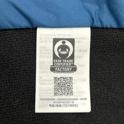 ARC'TERYX アークテリクス 25FW X000009556 Lodestar ブラック×ブルー ATOM GOODY/アトムフーディ ジャケット