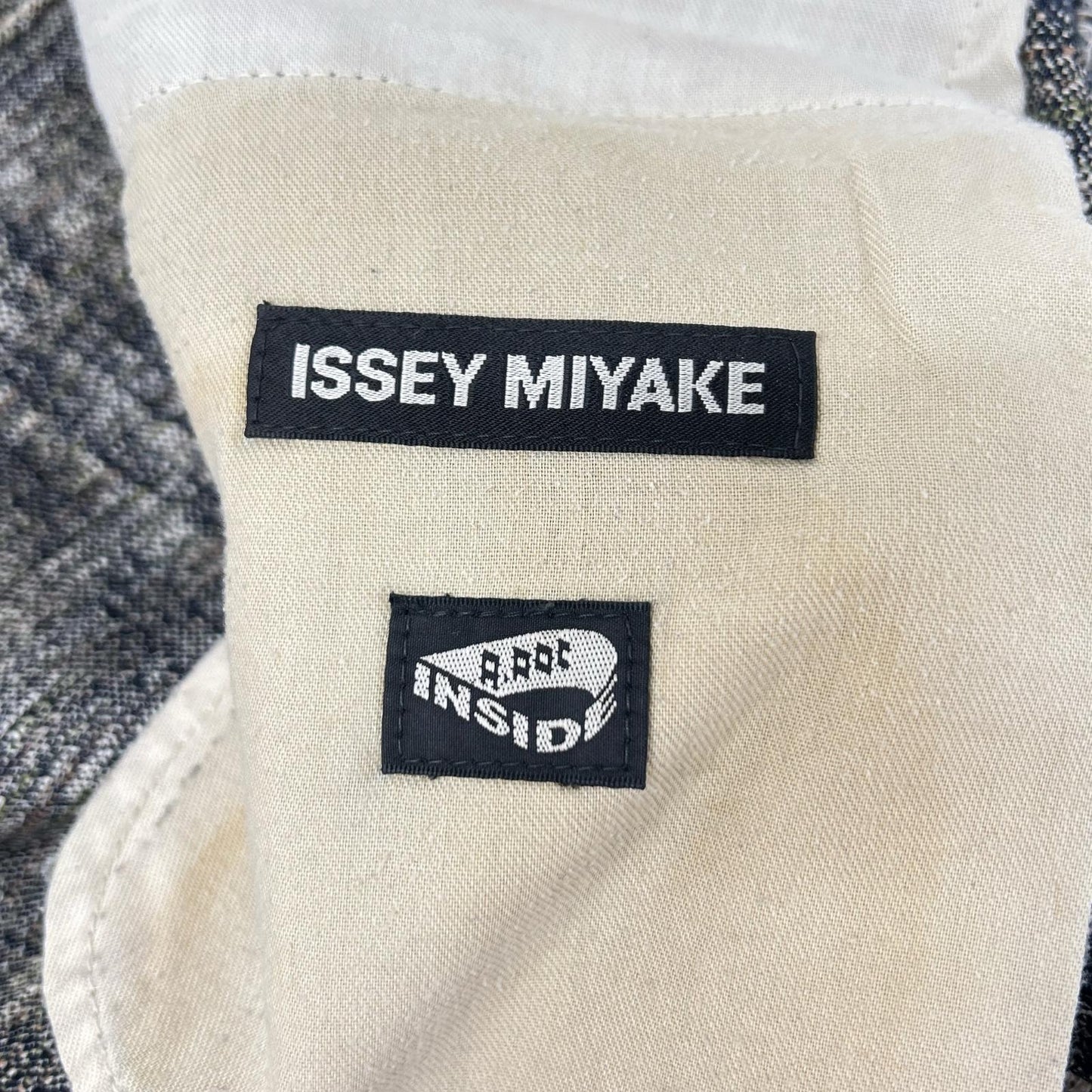 ISSEY MIYAKE MEN イッセイミヤケメン ME83FF136 08AW マルチカラー A-POC 総刺しゅうジャガードデニムパンツ ボトムス