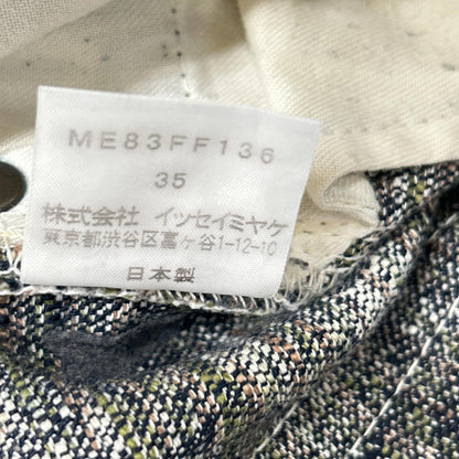ISSEY MIYAKE MEN イッセイミヤケメン ME83FF136 08AW マルチカラー A-POC 総刺しゅうジャガードデニムパンツ ボトムス