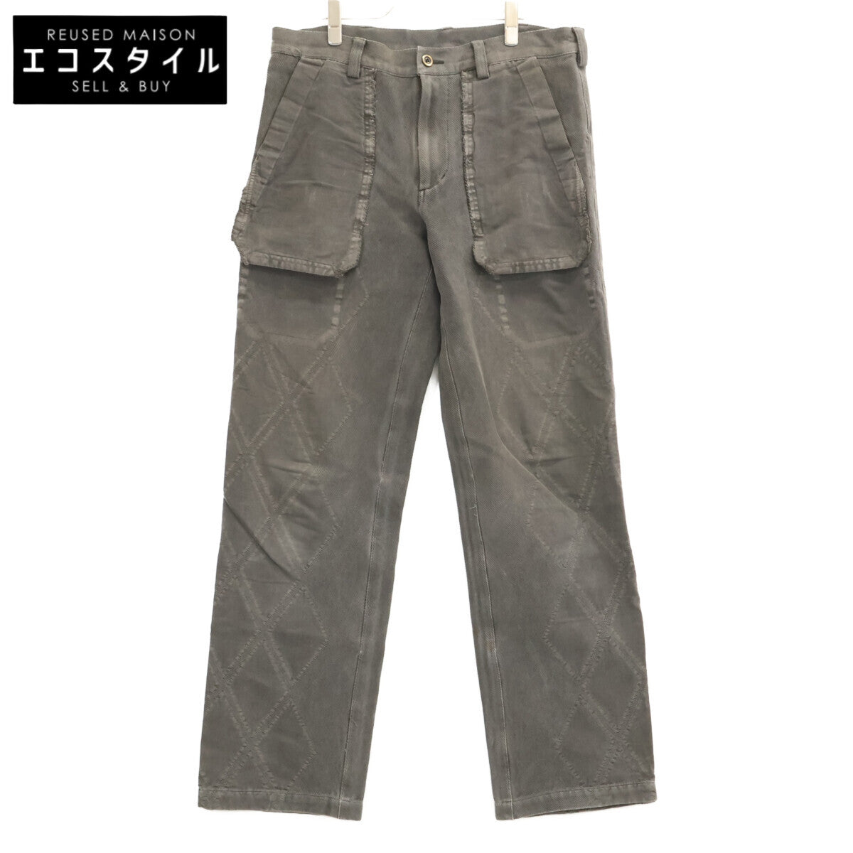 ISSEY MIYAKE MEN イッセイミヤケメン ME83FF132 08AW A-POC インサイドアウトポケット キルティング デニムパンツ ボトムス
